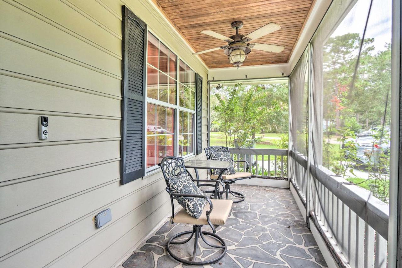 Peaceful Beaufort Home With Front Porch And Grill Екстериор снимка